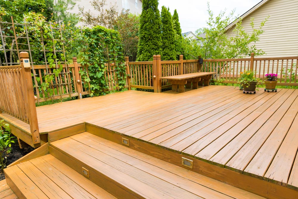 Beautiful residential deck - Home Deck Builders in Rockwall